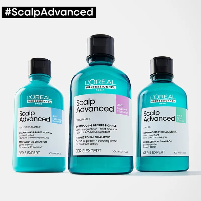L’Oréal Professionnel Paris Routine anti-pellicules grasses Scalp Advanced New