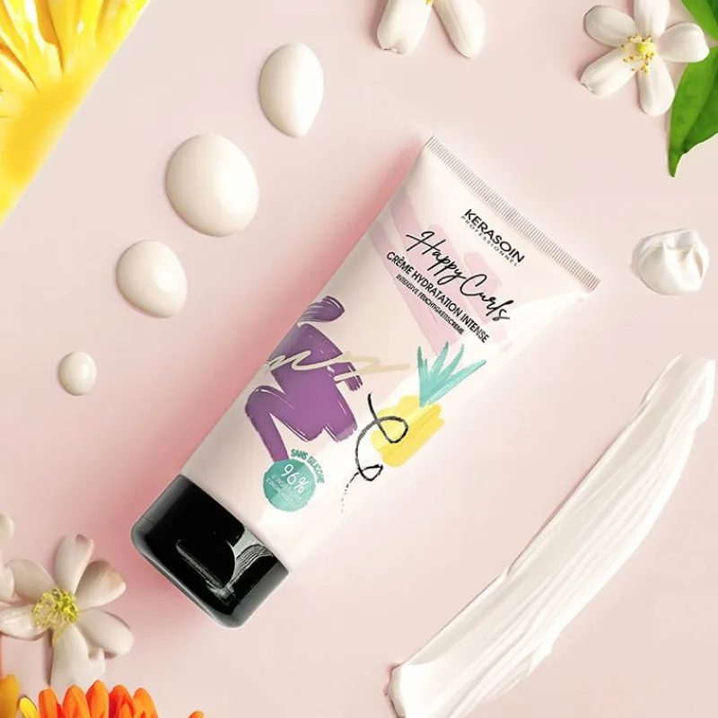 Kerasoin Professionnel Routine cheveux bouclés Happy Curls Hot