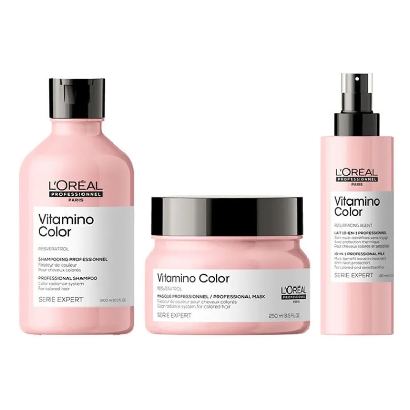 L’Oréal Professionnel Paris Routine cheveux colorés Vitamino Color Clearance