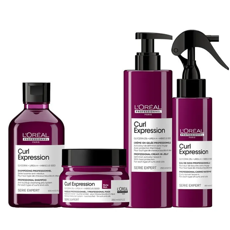 L’Oréal Professionnel Paris Routine cheveux crépus 4 produits Curl Expression Online
