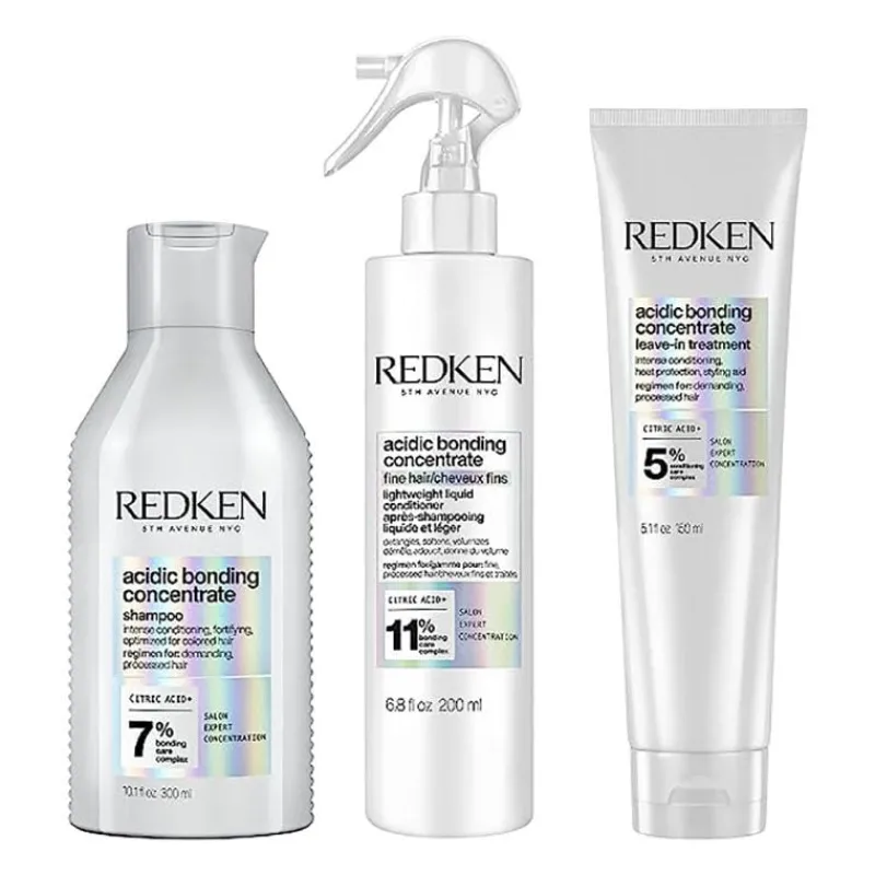 Redken Routine de soin ABC Intensive Treatment cheveux fins Discount