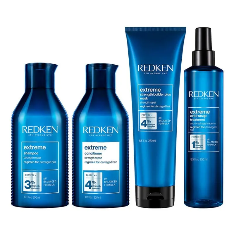 Redken Routine fortifiante pour cheveux cassants Extreme Discount