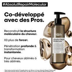 L’Oréal Professionnel Paris Routine réparatrice Absolut Repair Molecular Hot