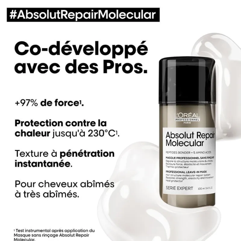 L’Oréal Professionnel Paris Routine réparatrice Absolut Repair Molecular Hot