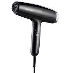 Babyliss Pro Sèche cheveux Falco noir et argent Hot
