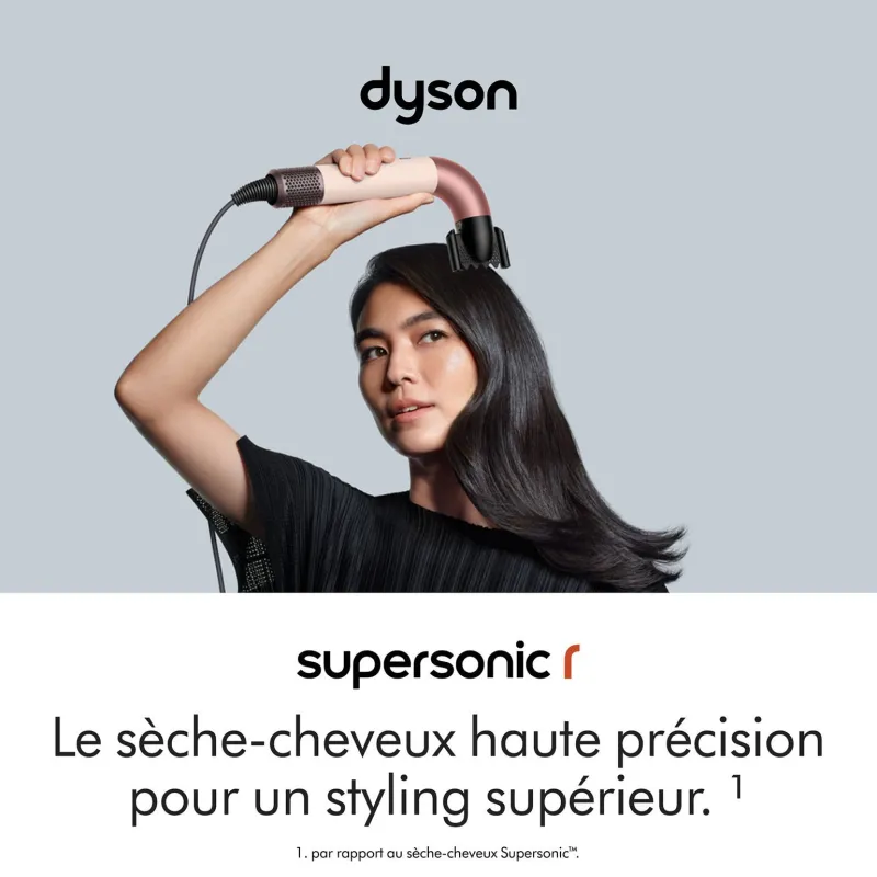 Dyson Sèche-cheveux Supersonic r cheveux raides à ondulés Hot