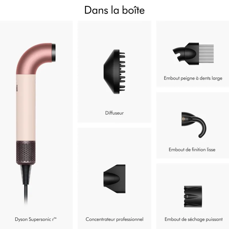 Dyson Sèche-cheveux Supersonic r cheveux bouclés à frisés Discount