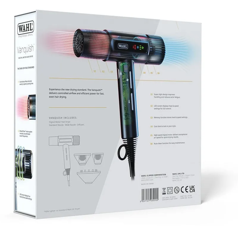Wahl Professional Sèche-cheveux Vanquish noir Discount