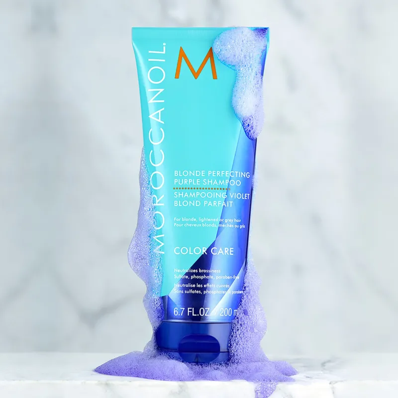Moroccanoil Shampoing violet blond parfait Outlet
