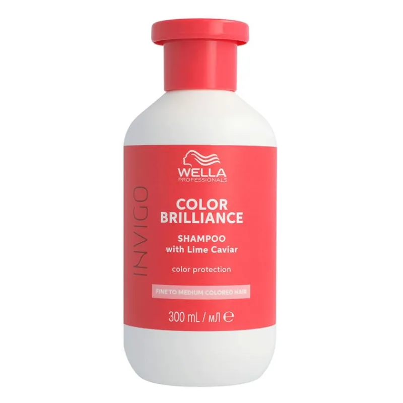 Wella Professionals Shampooing cheveux colorés fins à normaux Invigo Color Brilliance 300ml Hot