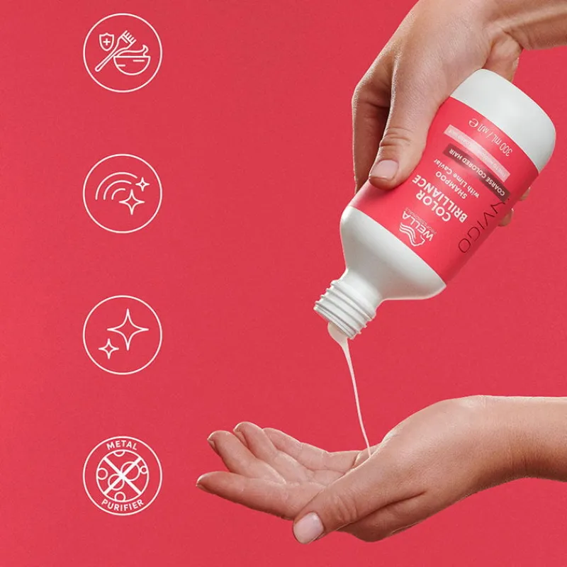 Wella Professionals Shampooing cheveux colorés épais Invigo Color Brilliance 1000ml