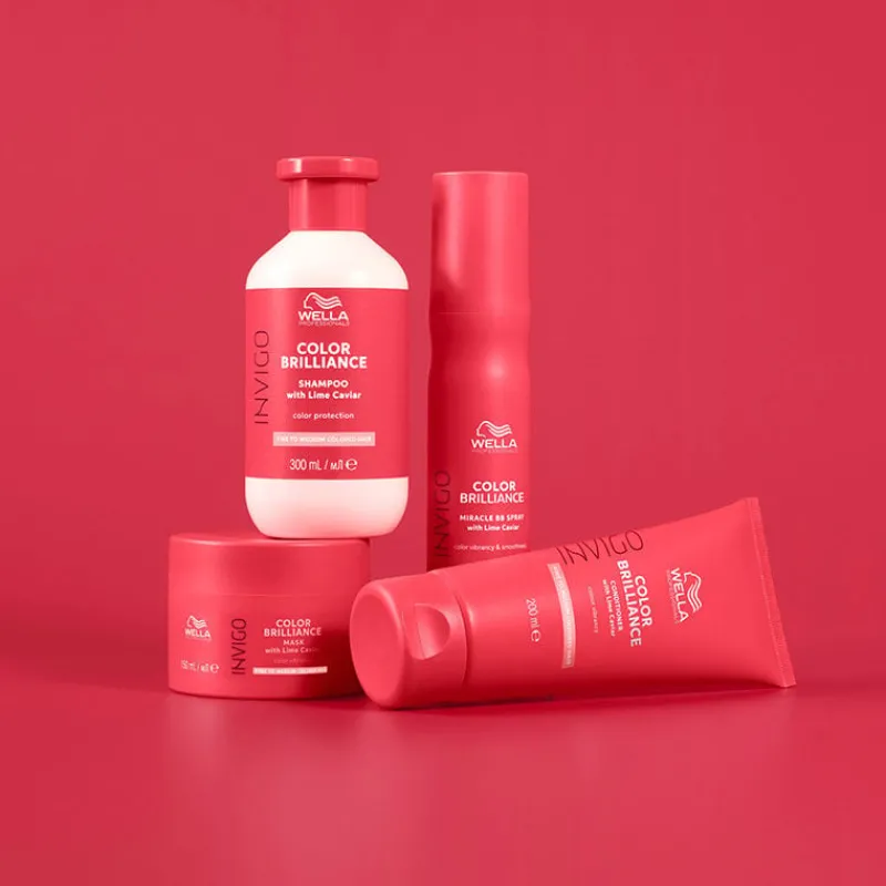 Wella Professionals Shampooing cheveux colorés fins à normaux Invigo Color Brilliance 1000ml