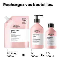 L’Oréal Professionnel Paris Shampooing cheveux colorés Vitamino Color recharge 500ml Sale