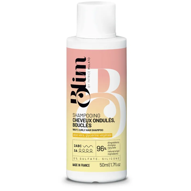 Patrice Mulato Shampooing cheveux ondulés, bouclés Blim 50 ml Discount
