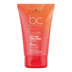 Schwarzkopf Professional Shampooing corps et cheveux après soleil BC Sun Protect 100ml Best