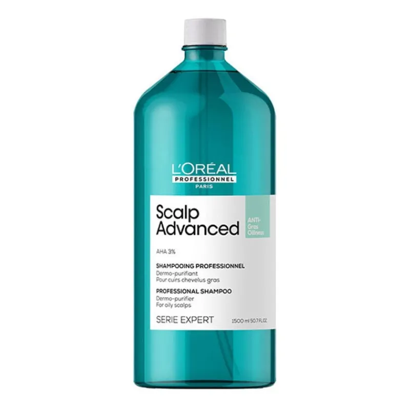 L’Oréal Professionnel Paris Shampooing dermo-purifiant anti-gras Scalp Advanced 1500ml Online