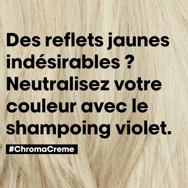 L’Oréal Professionnel Paris Shampooing déjaunissant Chroma Crème Violet