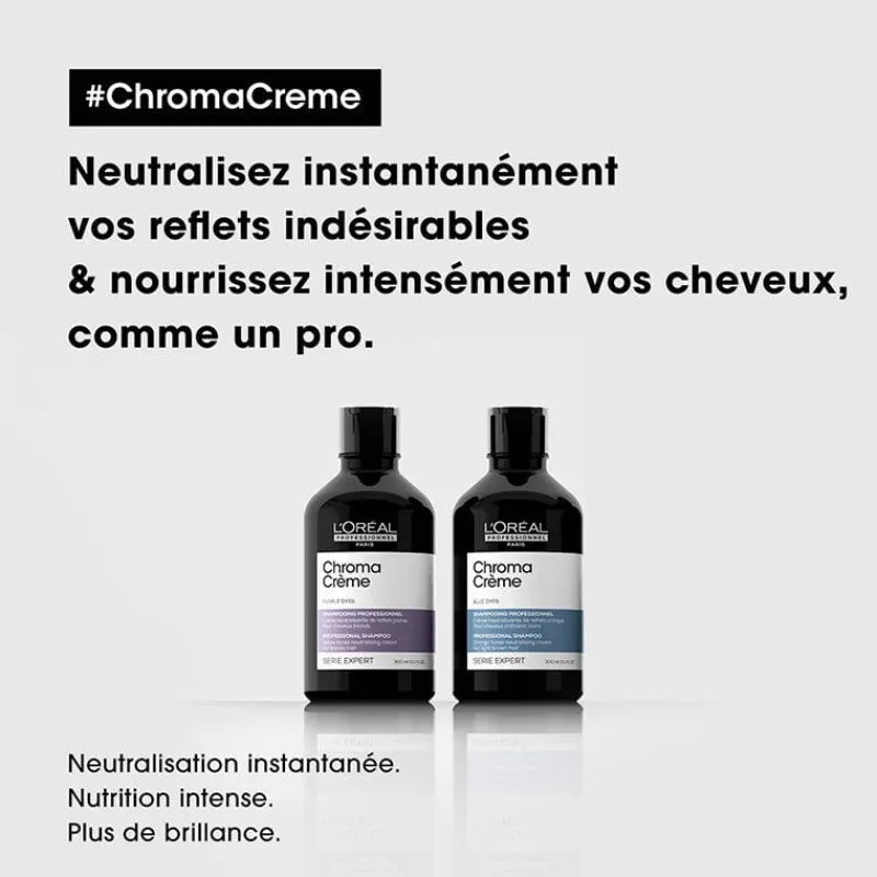 L’Oréal Professionnel Paris Shampooing déjaunissant Chroma Crème Violet