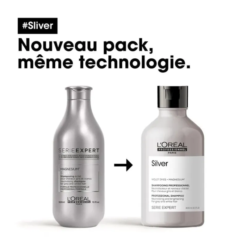 L’Oréal Professionnel Paris Shampooing déjaunissant Silver 300 ml