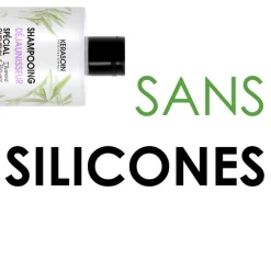 Kerasoin Professionnel Shampooing déjaunisseur cheveux gris & blancs Gamme Nature Hot