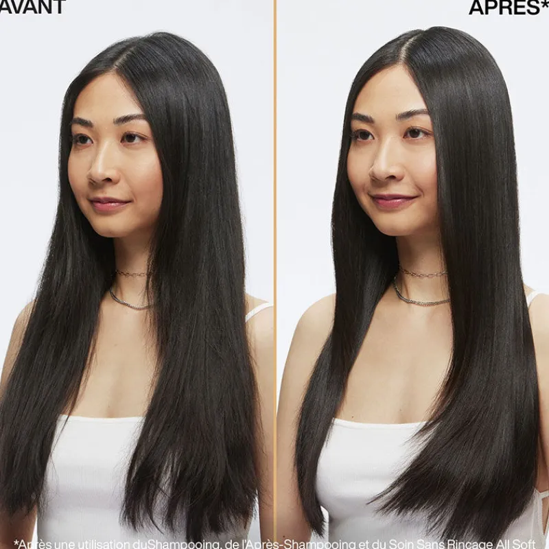 Redken Shampooing hydratant pour cheveux secs et sensibilisés All Soft 300ml + recharge 500ml Best