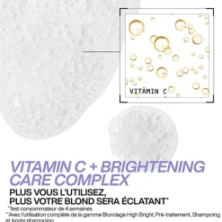 Redken Shampooing illuminant pour cheveux blonds Blondage High Bright Discount