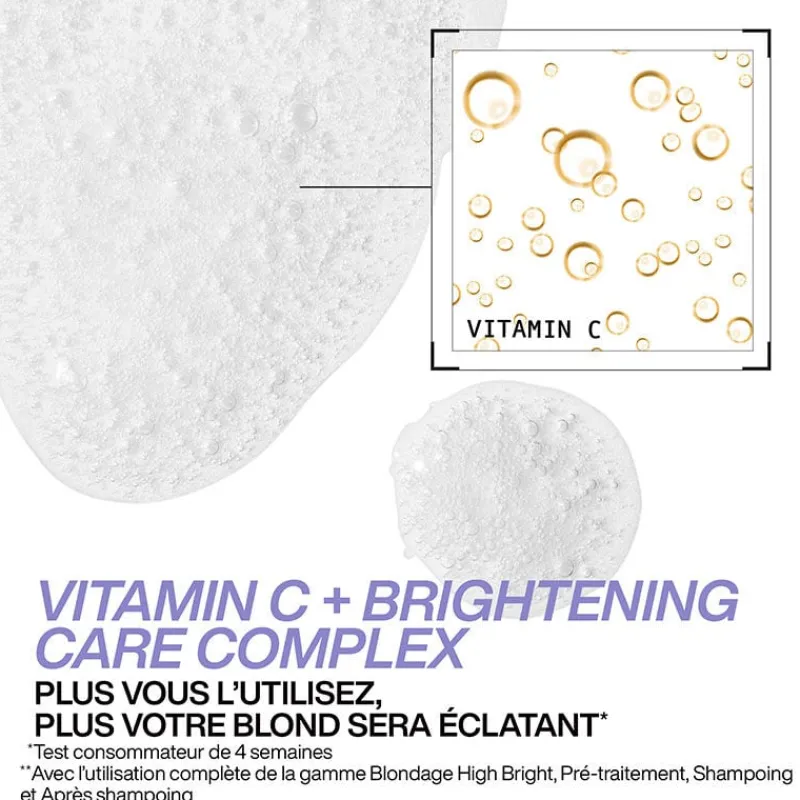 Redken Shampooing illuminant pour cheveux blonds Blondage High Bright Discount