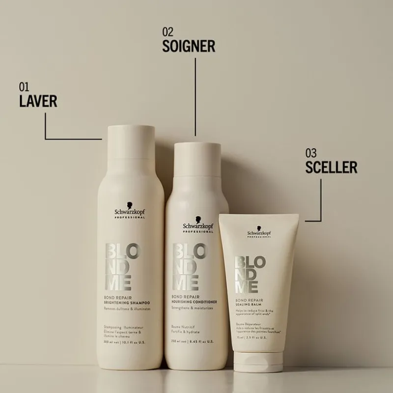 Schwarzkopf Professional Shampooing illuminateur Blondme Bond Repair Clearance