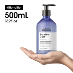 L’Oréal Professionnel Paris Shampooing illuminateur Gloss Blondifier 500 ml Outlet