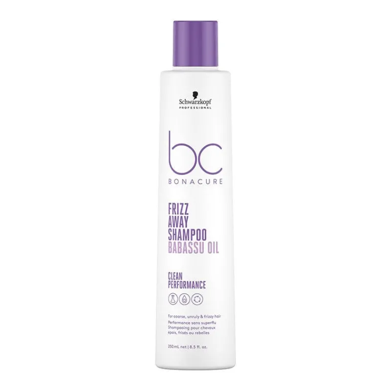 Schwarzkopf Professional Shampooing lissant pour cheveux indisciplinés BC Frizz Away Clearance