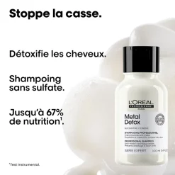 L’Oréal Professionnel Paris Shampooing Metal Detox 100 ml Hot
