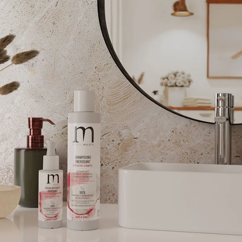 Patrice Mulato Shampooing énergisant cheveux clairsemés New