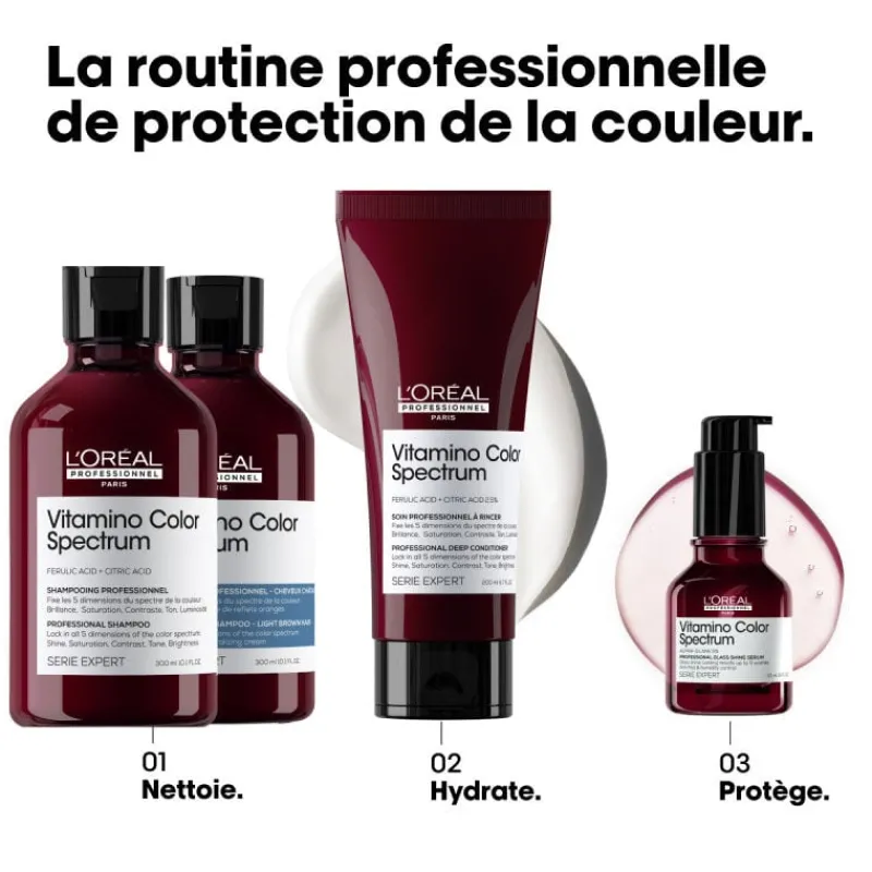 L’Oréal Professionnel Paris Shampooing neutralisant Vitamino Color Spectrum bleu, anti-orange Sale