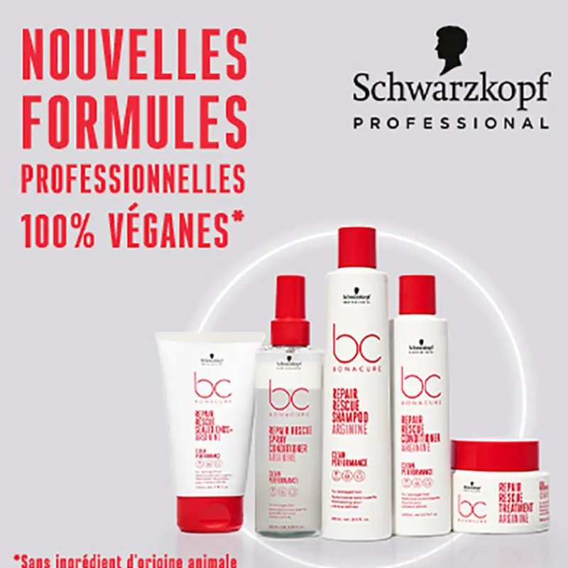 Schwarzkopf Professional Shampooing pour cheveux abîmés BC Repair Rescue 50ml Best