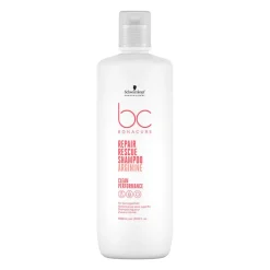 Schwarzkopf Professional Shampooing pour cheveux abîmés BC Repair Rescue 1000ml