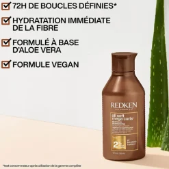 Redken Shampooing pour cheveux bouclés à crépus All Soft Mega Curls Clearance