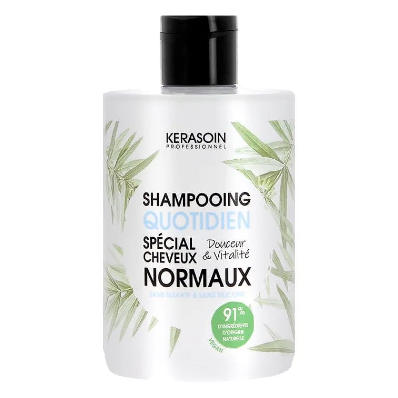 Kerasoin Professionnel Shampooing quotidien cheveux normaux Gamme Nature Discount