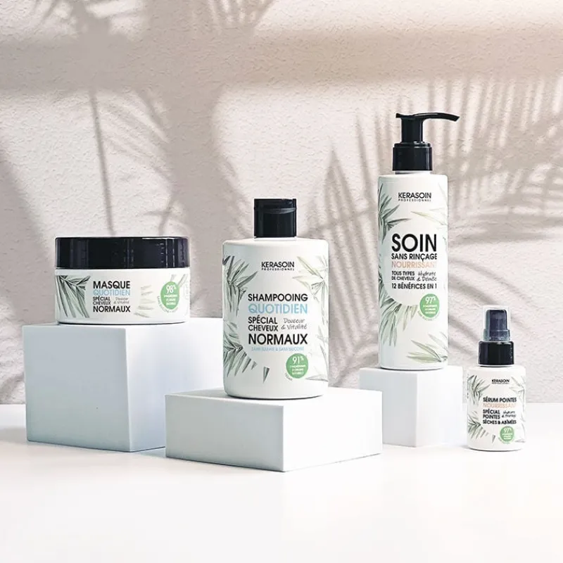 Kerasoin Professionnel Shampooing quotidien cheveux normaux Gamme Nature Discount