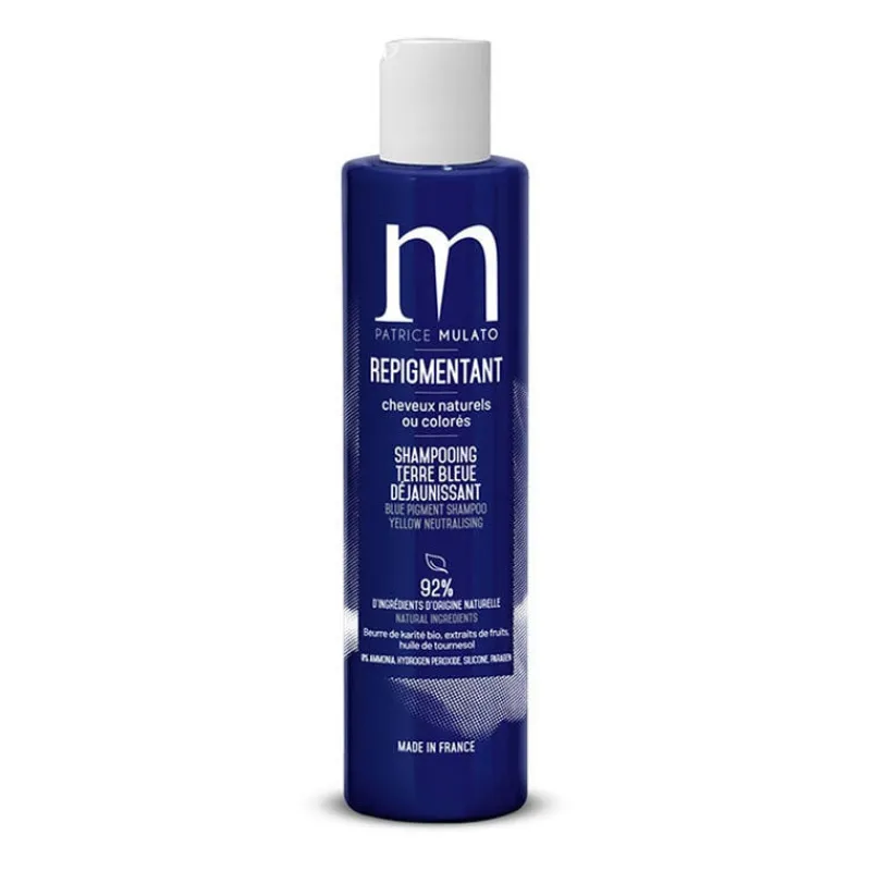 Patrice Mulato Shampooing repigmentant cheveux naturels ou colorés terre bleue Sale