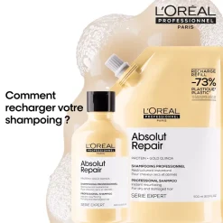 L’Oréal Professionnel Paris Shampooing restructurant instantané Absolut Repair recharge 500ml Outlet