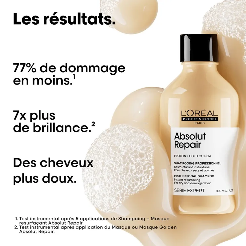 L’Oréal Professionnel Paris Shampooing restructurant instantané Absolut Repair 500 ml Discount