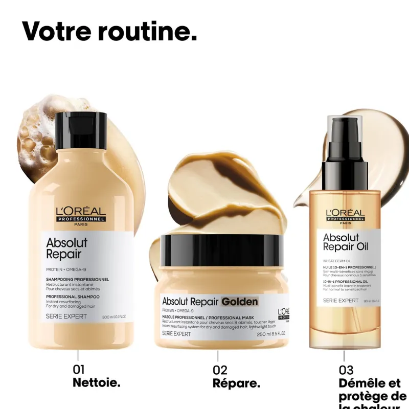 L’Oréal Professionnel Paris Shampooing restructurant instantané Absolut Repair 500 ml Discount
