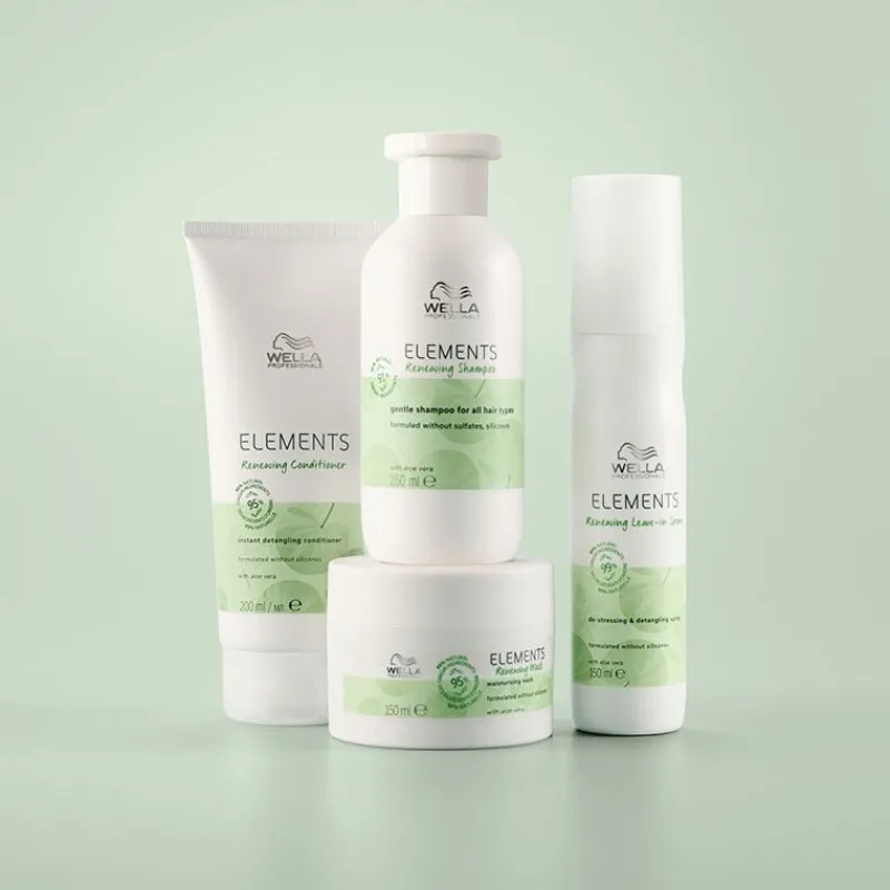 Wella Professionals Shampooing régénérant pour cuirs chevelus normaux à gras Renewing Elements 250ml Best