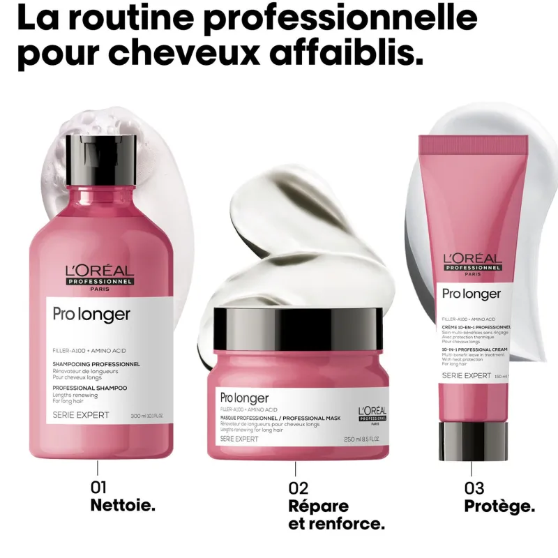 L’Oréal Professionnel Paris Shampooing rénovateur pour cheveux longs Pro Longer 300 ml Discount
