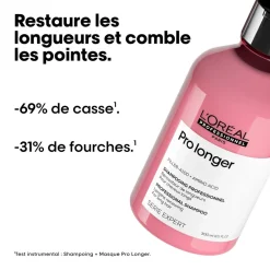 L’Oréal Professionnel Paris Shampooing rénovateur pour cheveux longs Pro Longer 500 ml Best