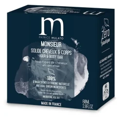 Patrice Mulato Shampooing solide cheveux et corps Monsieur Sale