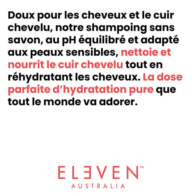 Eleven Australia Shampooing ultra-riche et léger Miracle Hair Treatment Hot