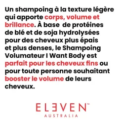 Eleven Australia Shampooing volumateur I Want Body Discount