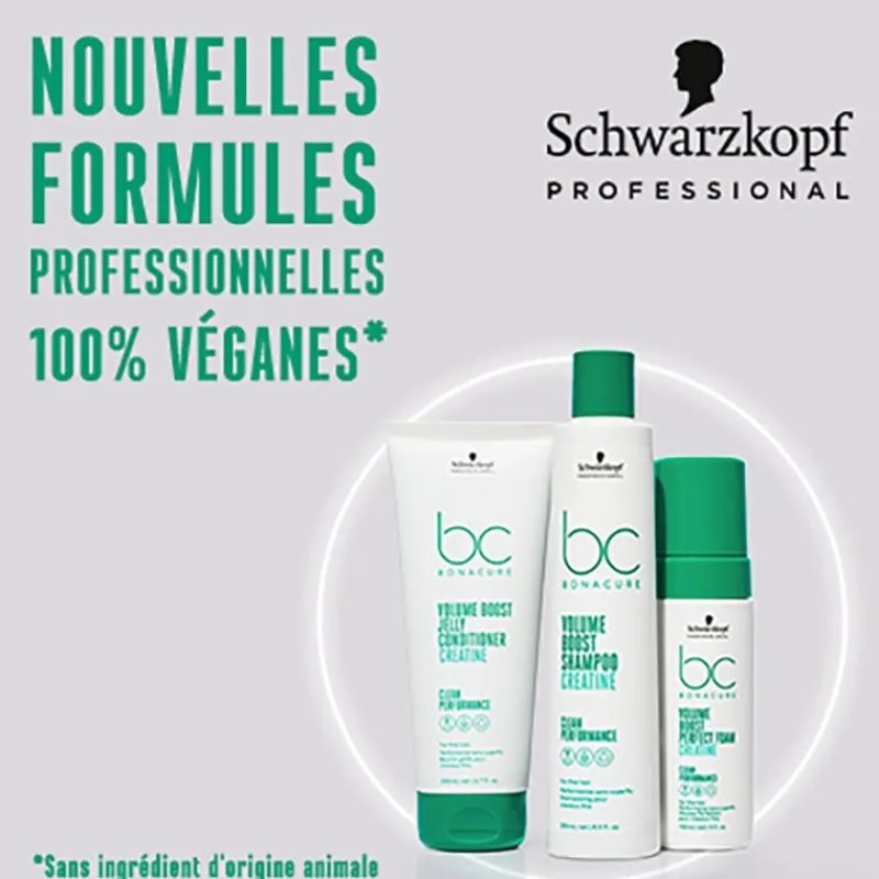 Schwarzkopf Professional Shampooing volumateur pour cheveux fins BC Volume Boost 1000ml Sale