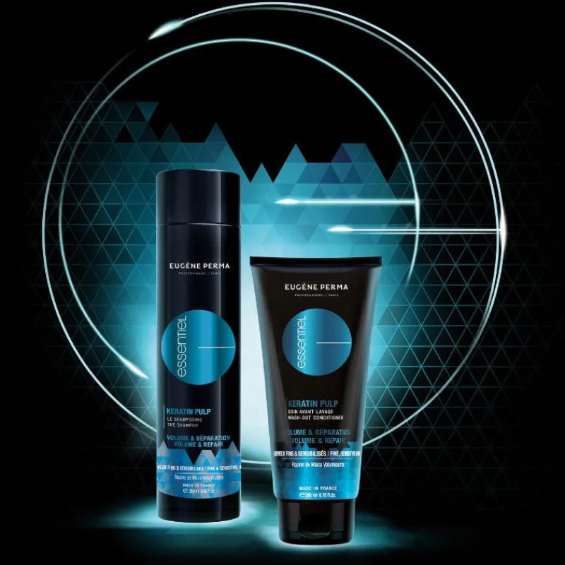 Eugene Perma Professionnel Soin avant lavage volumateur Essentiel Keratin Pulp Outlet